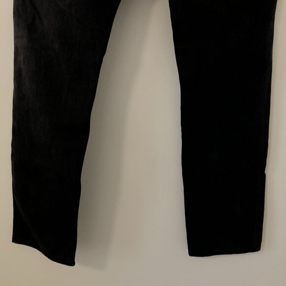 Duchamp London Black Cotton Jeans Straight Leg Size 29x30 - Picture 6 of 12